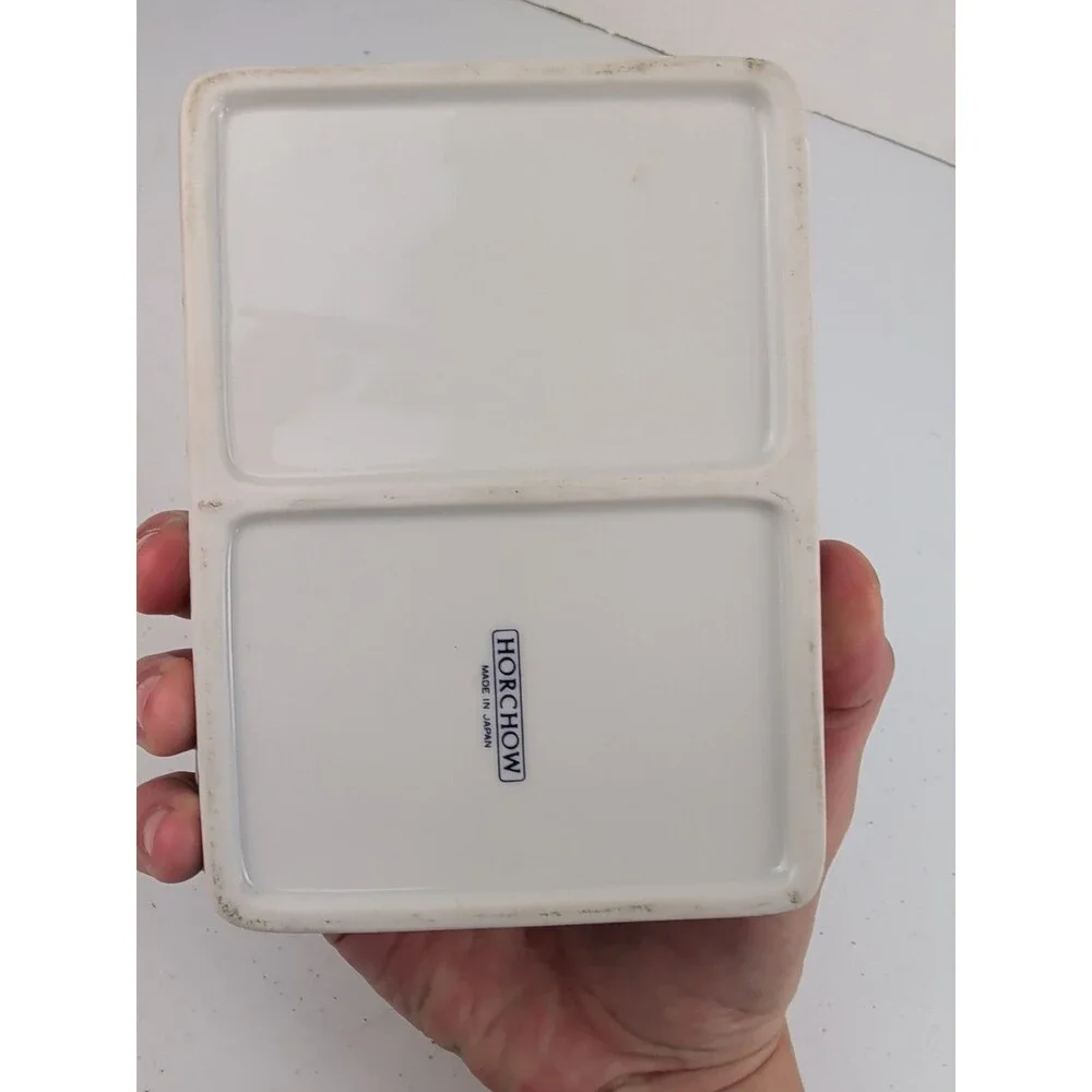 Horchow Japan Trinket Card Holder 2 Decks Unopened Cards Small Chip